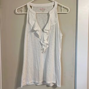 Lilly Pulitzer Ruffle Tank Top